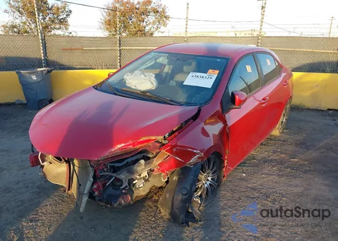 2016 Toyota Corolla Le z USA, uszkodzony, nr VIN 2T1BURHEXGC585574